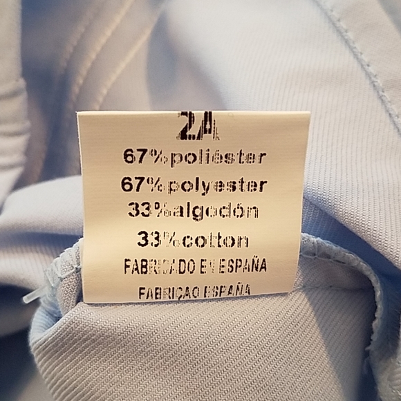 BABINE Light Blue Dress Shirt Size 2 Years - Picture 7 of 8